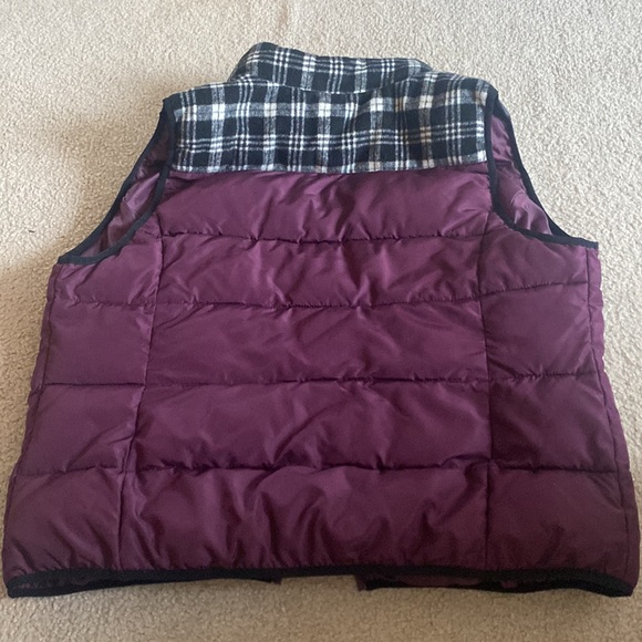 Women’s vest purple with black and white - Picture 3 of 3